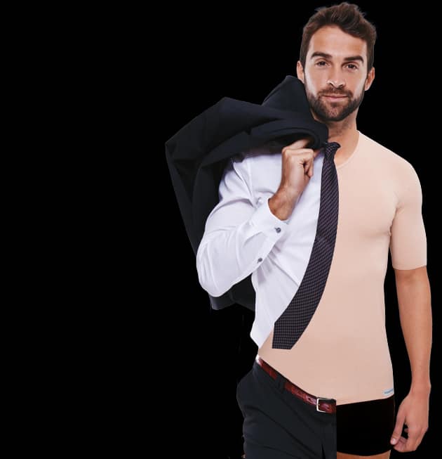 Unsichtbare Unterhemden Herren Hautfarbe – kein Durchscheinen | Schaufenberger®