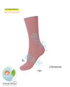 Antibakterielle Business-Socken Rose | Schaufenberger®